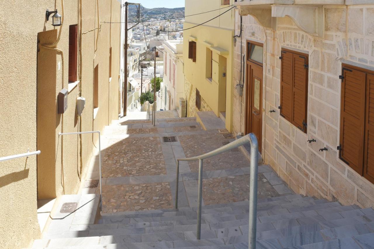 Almanza Apartment Syros Ermoupoli Exteriör bild